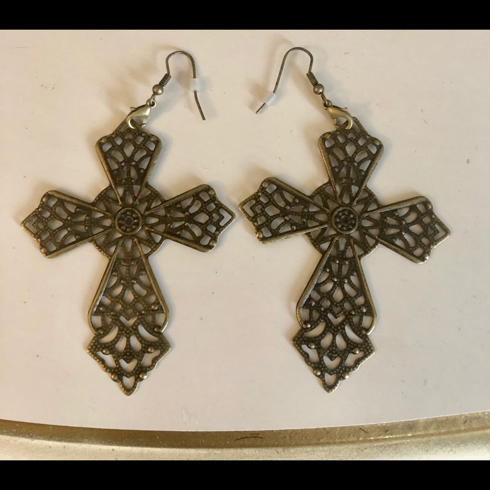 Cross Earrings